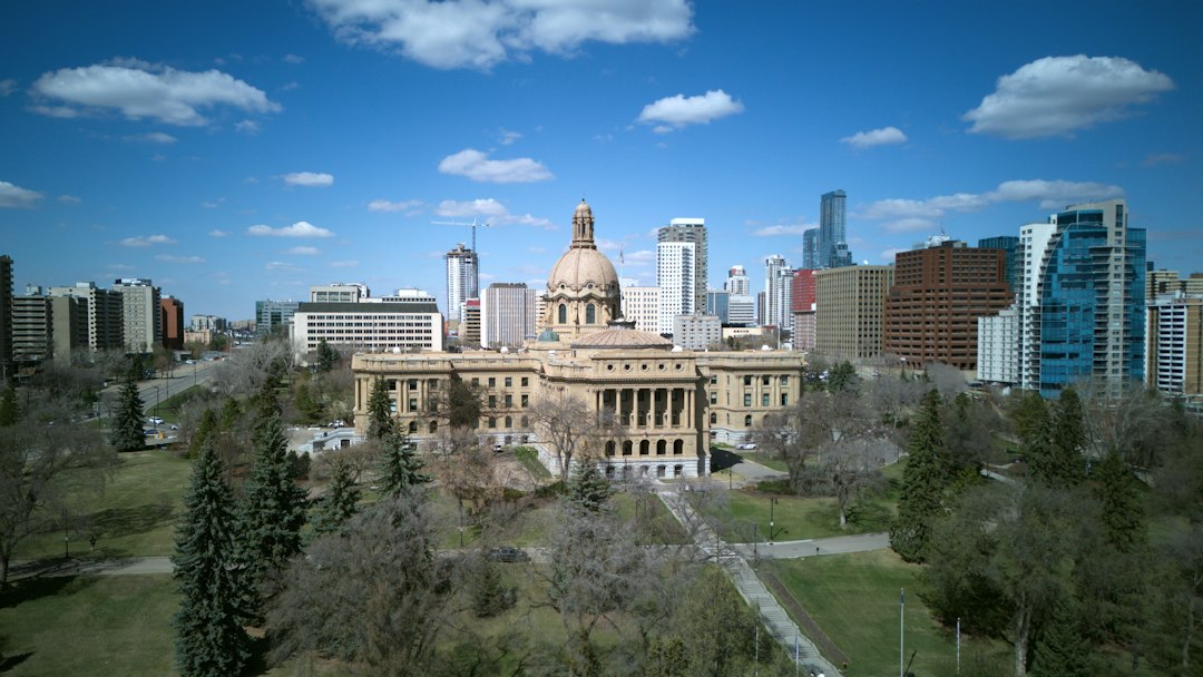 Alberta Legislature Building in Edmonton