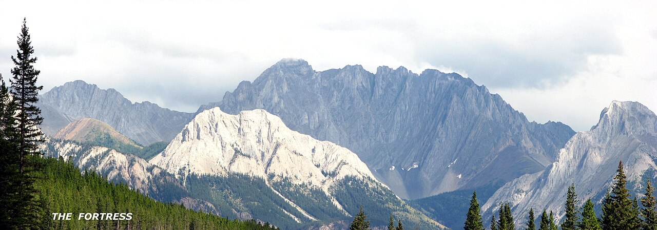 Fortress Mountain in Kananaskis Country